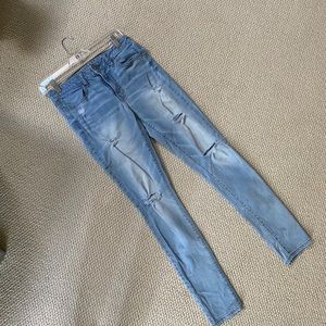American Eagle Outfitters Ripped Denim Jeans